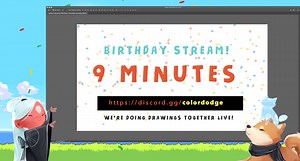 [Ross Draws] BIRTHDAY ART LIVESTREAM