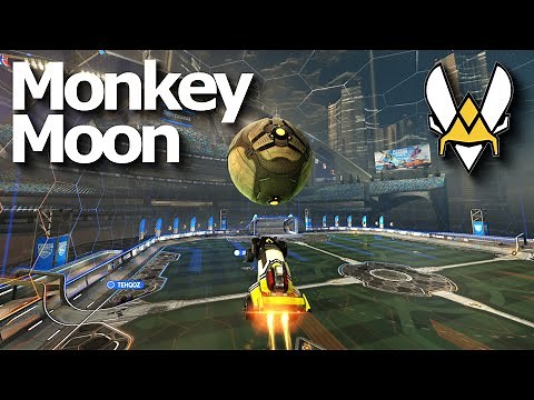 MONKEY MOON has AMAZING FUNDAMENTALS (SSL 2v2 Rocket League)