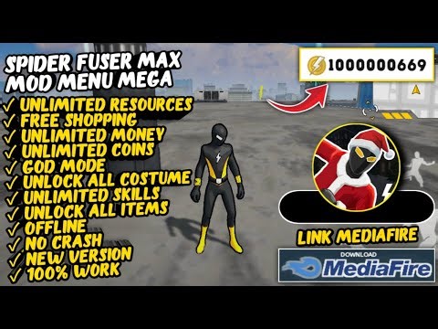 Spider Fuser New Max Mod Menu Apk - Unlimited Money & Free Shopping