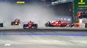 上来就白给？盘点E+1方程式中那些第一圈撞车事故！