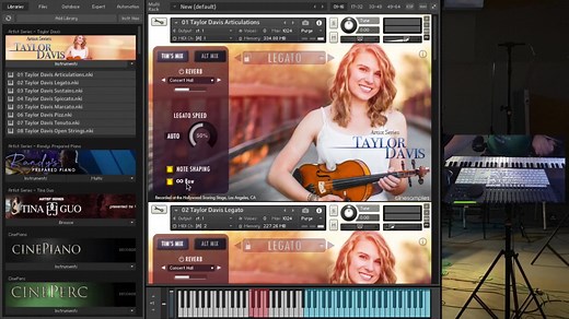 小提琴独奏音源Cinesamples Taylor Davis演示
