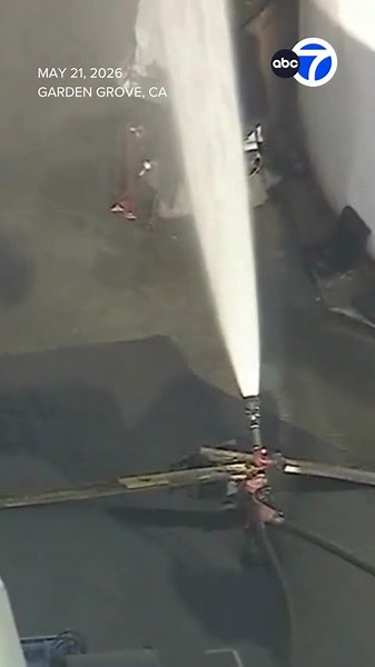 Tank spews toxic chemicals in Garden Grove