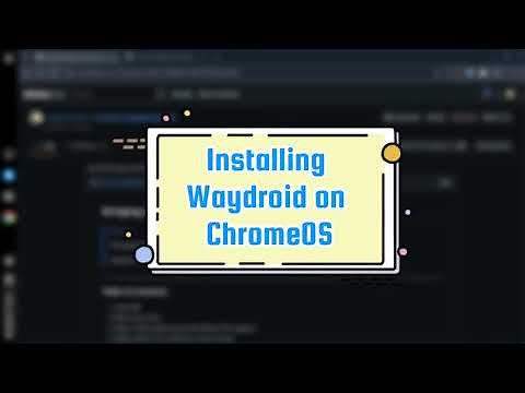 Demo: Installing Waydroid (Android 13) on ChromeOS Flex