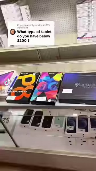 4K views · 76 reactions | Tablets are IN and under $200.00  Watch and see which one you’d like: | Plett's Electronics | Facebook