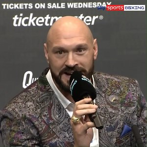 79K views · 1.2K reactions | Tyson Fury says Dillian Whyte has effectively 'shown the white flag' by not appearing at the ticket launch for their world heavyweight title fight. 壘️ | Sky Sports Boxing | Facebook