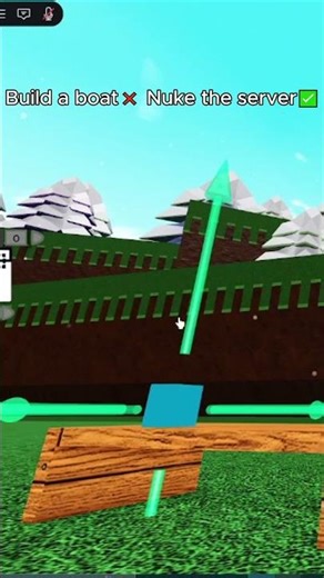How to nuke a server in build a boat #shorts #roblox #buildaboatfortreasure #memes