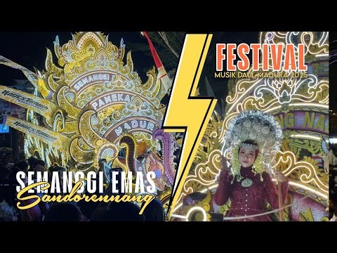 Festival Musik Daul Madura Pamekasan 2025 | SEMANGGI EMAS JUARA UMUM