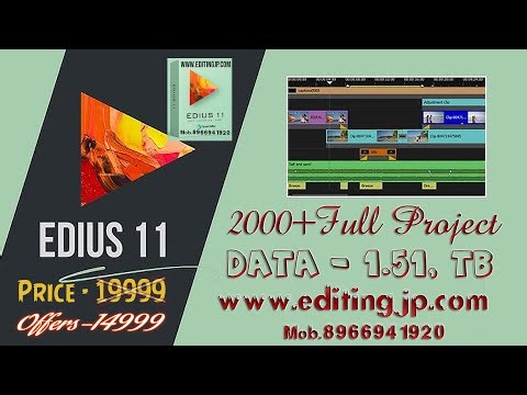 Edius 11 Pro Wedding Project 2026 ! edius 11 Pro X10/9/8/7 Online Vidhi Project 2026 ! jp ai edit !