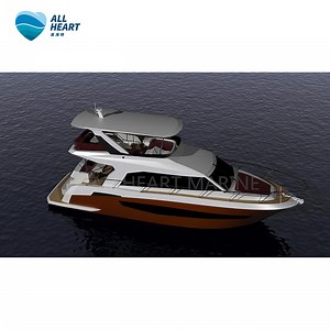 [Hot Item] Luxury Motor Yacht with Flybridge Customizable Aluminum Luxury Yacht for Sale