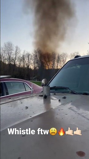 6.5 turbo diesel first start and rev with hood stack and super60 turbo