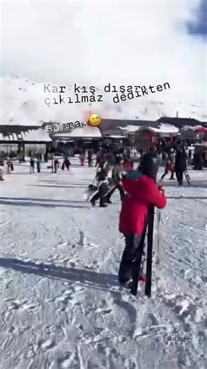 Selenga on Instagram: "Erciyes’e getirdiğim ekibim ile böyle bir video çektik.😇 Biz program boyunca çok eğlendik. Sizce nasıl olmuş? . . . . . . . #erciyesturu #kayaking #akım #reelsakım #winter"