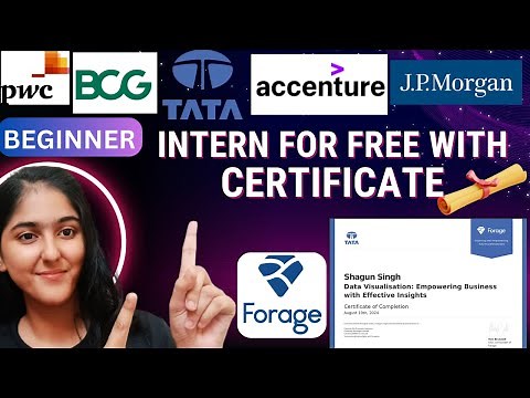 Free Job & Internship Simulations with Certificates from Top Companies Forage Career Programs
