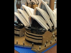 Sydney Opera House Lego time-lapse stop motion