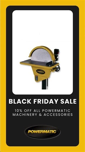 Powermatic Black Friday SALE! | Elite Metal Tools #woodworking