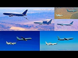 HISTORIC Moment! KC-46A and E-7A Team Up for First-Ever Trilateral Flight