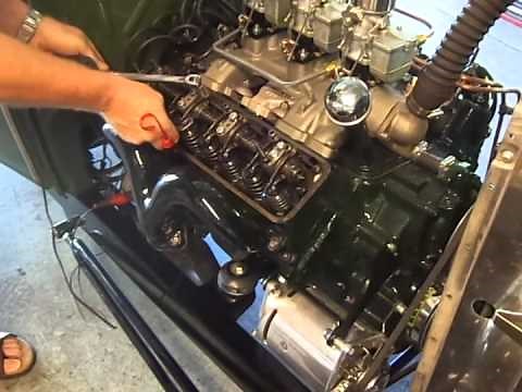 How to adjust valve lash on a Y Block Ford V8