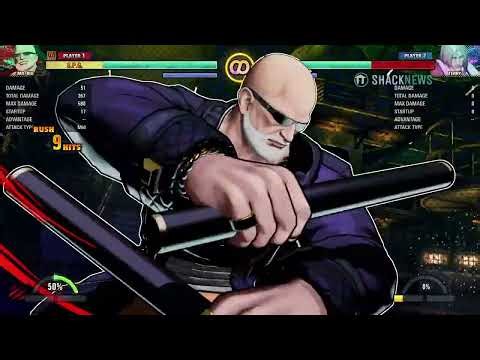 Fatal Fury: City of the Wolves - Mr. BIG Combo Gameplay