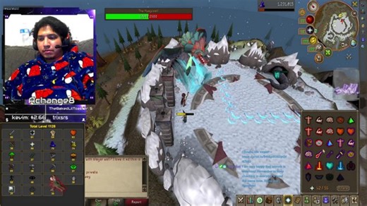 Grinding on runescape/ osrs / magic/ road to 99