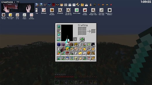 【MathoX】(3:31) 1.16全进度无F3世界纪录