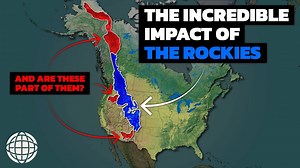 How the Rockies shaped the power of the US and Canada