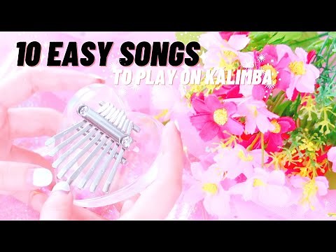 ✨10 Easy Songs To Play On 8-Key Kalimba For Beginners With Tabs & Lyrics✨