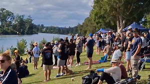 S1 Twin Turbo TR Marine taking line honours in 2025 Double Dash #race #dragracing #turbo #boats #boosted #nascar #supercharged #Boost #speed #toyota #chev #ford #dodge | Evercraft Boats