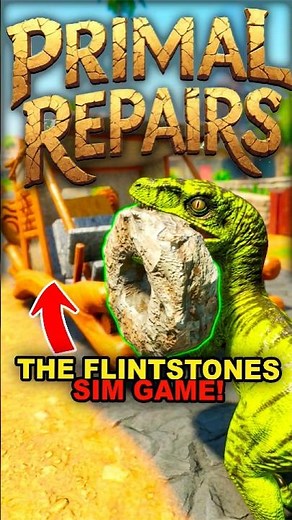 You’re a Handyman working In The Flintstones Era🦴PRIMAL REPAIRS looks crazy!
