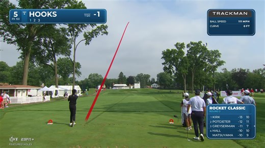 Joe Hooks makes birdie on No. 5 at Rocket Classic