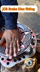 JCB Brake Disc Plate installation full process | Smart&mechanic