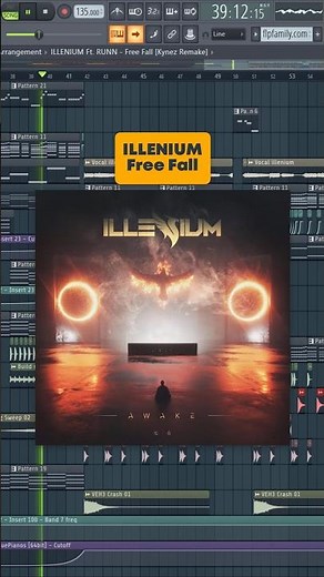 ILLENIUM Ft. RUNN - Free Fall [Remake] #illenium #runn #flstudio