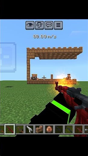 Minecraft gun mod #minecraft