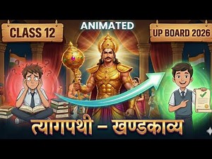 TYAGPATHI Khandkavya Class 12 | त्यागपाठी खंडकाव्य Explanation in Hindi | UP Board Animated Video