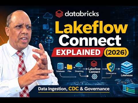 Databricks Lakeflow Connect Explained (2026) | Data Ingestion, CDC & Governance