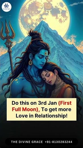 3rd Jan First Full Moon 🌕 | One Simple Ritual to Soften Hearts & Attract Deep Love 💖