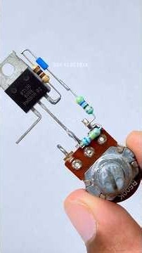 Making a Power Regulator - Simple Electronic Project