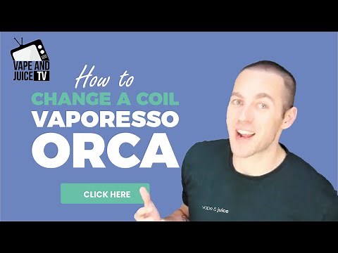How to change coil on the Vaporesso Orca | Solo Coils Changed [EASY]