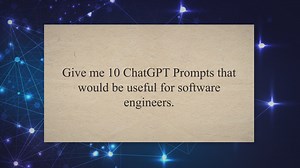 Software Engineer Prompts