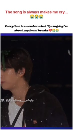 btseditz.. on Instagram: "“Every time I hear Spring Day, I’m reminded of the Sewol Ferry tragedy… those innocent souls, those memories. Thank you BTS for creating a song that keeps them alive in our hearts.”😭😭💔💔"