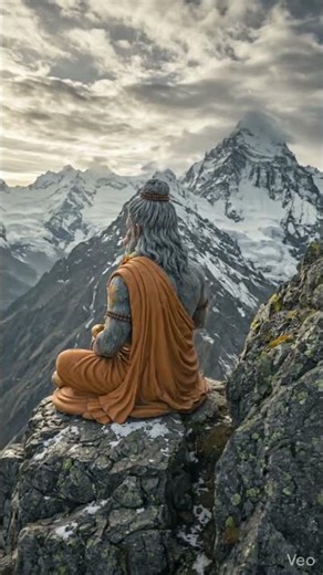 🏔️ Himalaya ki god mein, Bajrangbali #LordHanuman #Himalayas