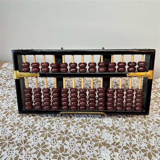 Vintage Suanpan Chinese Abacus: 1950s Mid-century Desk Decor - Etsy