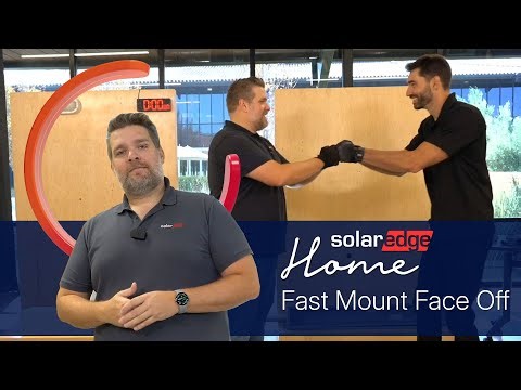 SolarEdge Fast Mount Faceoff Side By Side Installation Battle