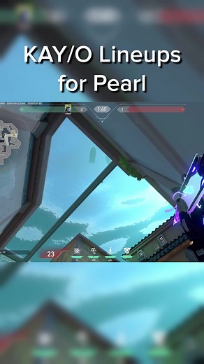 Kayo Pearl Knife Lineup and Gaming Setups | Valorant Clips
