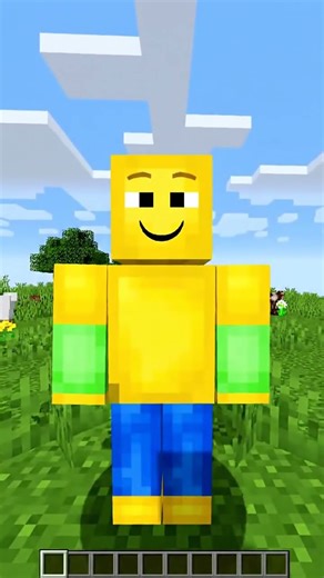 Roblox skin in Minecraft 💀