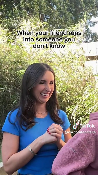 Awkward Friend Group Encounter with Comedic Relief
