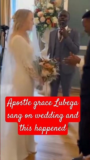 Apostle grace Lubega sang Wedding and this happened😍 #wedding #apostlegracelubega #phaneroo
