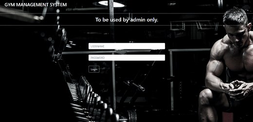Gyms Management System In PHP With Source Code - Source Code & Projects