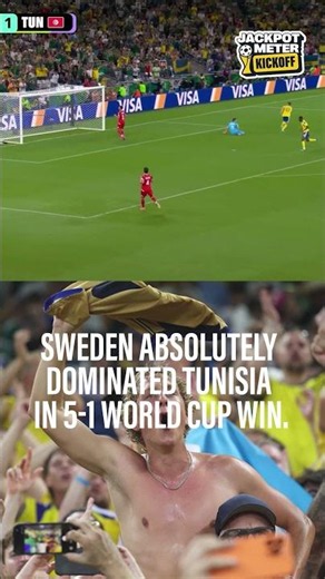 Every goal from Sweden’s dominant 5-1 victory over Tunisia in the 2026 FIFA World Cup.