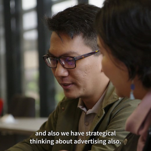 "The program here is a combination between business and marketing, and includes strategic thinking about advertising." – Irwan, Master of Marketing Communications student | The University of Melbourne