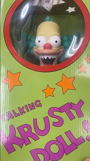 The Simpsons | Talking Krusty Doll | $39.99 | Target