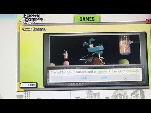 The Electric Company Gameplay- Great Escapes: The Ice Cream Scoop!